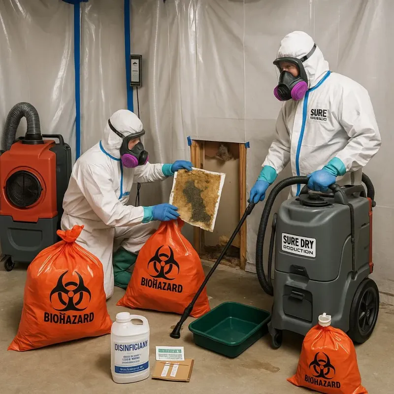 Contaminated Water Handling Protocols process in Lindsay, CA
